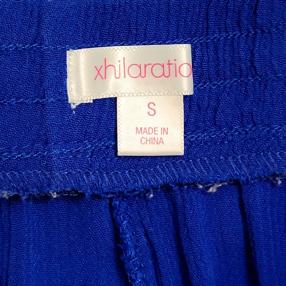 Boho Blue Shorts - Picture 4 of 5